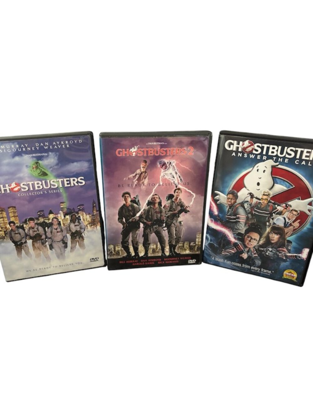 Ghostbusters 3-Movie DVD Collection (1–2 and Answer The Call) (1984 /1989 /2016)